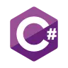 C# C# technology logo