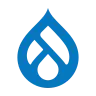 Drupal Drupal technology logo