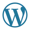 WordPress WordPress technology logo